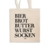 Bier Brot Butter - Tote Bag -J. Clay BierJutebeutel 1