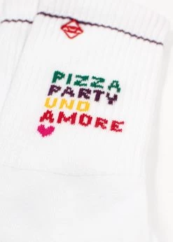 Pizza Party & Amore -J. Clay Pizza Party Tennissocken 3