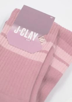 True Old Rose -J. Clay Roser Socken Details 5