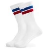 Original 1980 1 Original 1980 -J. Clay WeisseTennissocken mitrot blauen streifen 1