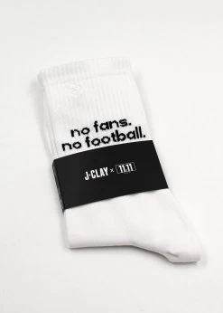 No Fans. No Football. -J. Clay no fans no football socken 2 2