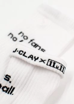 No Fans. No Football. -J. Clay no fans no football socken 4