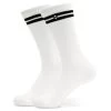 Basic White -J. Clay weisse Tennissocken mit schwarzen Streifen 90224a0e bb17 49cb 9d8f 8d5227410e0f 4